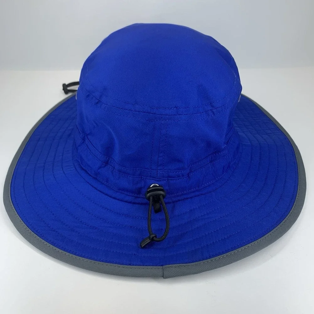 Lubbock Christian University Boonie Hat Blue Sun Cap Chaparrals OSFM Drawstring